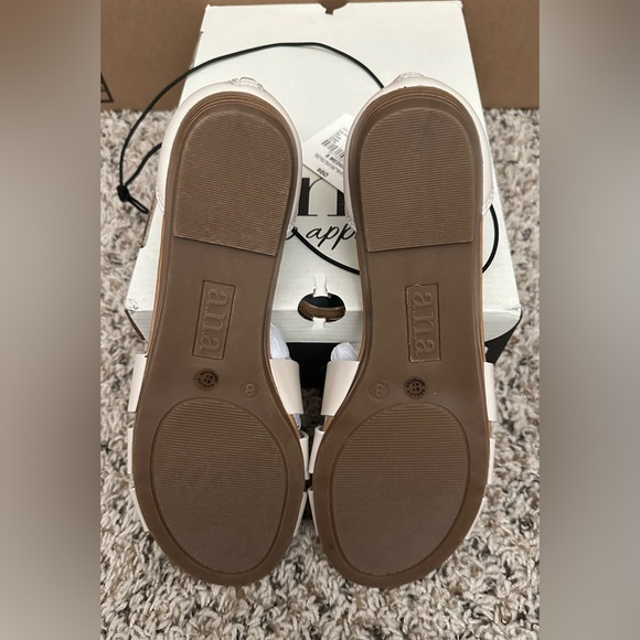 A.N.A. Legion Wedge Sandals, Size 8, NWT, cream color - Picture 5 of 8